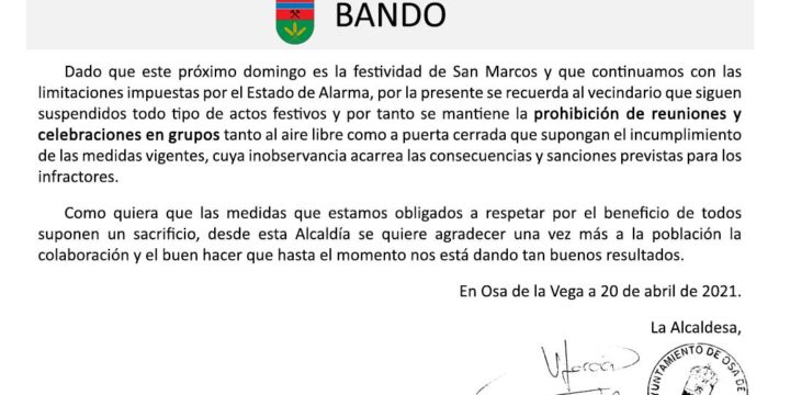 Festividad de San Marcos